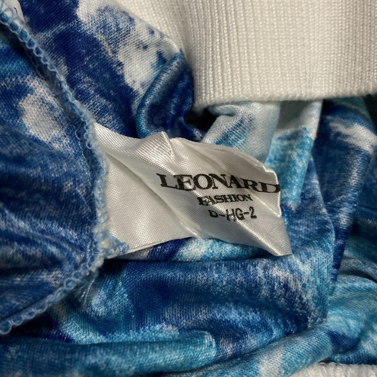 LEONARD 花柄 長袖ポロシャツ LEONARD SPORT レオナールスポーツ トップス レディース