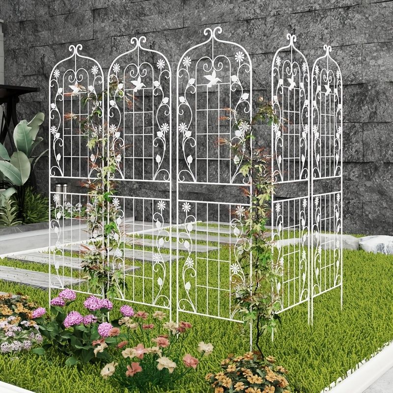 錬鉄製ガーデントレリス 花のつる