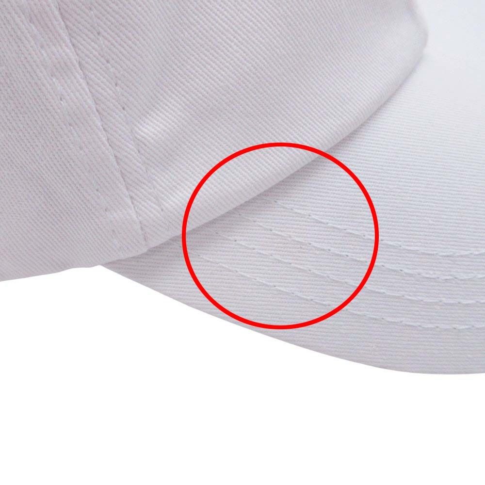 送料無料でお届けします。 RAF SIMONS ラフシモンズ Strange Days ベースボール キャップ 野球帽 帽子 ハット 1 白 ホワイト 182-950-10034 メンズ レディース 古着