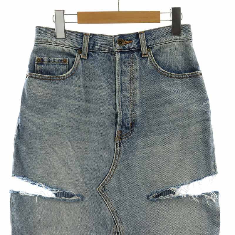 シールームリン SeaRoomlynn サイドカットDenimロングスカート