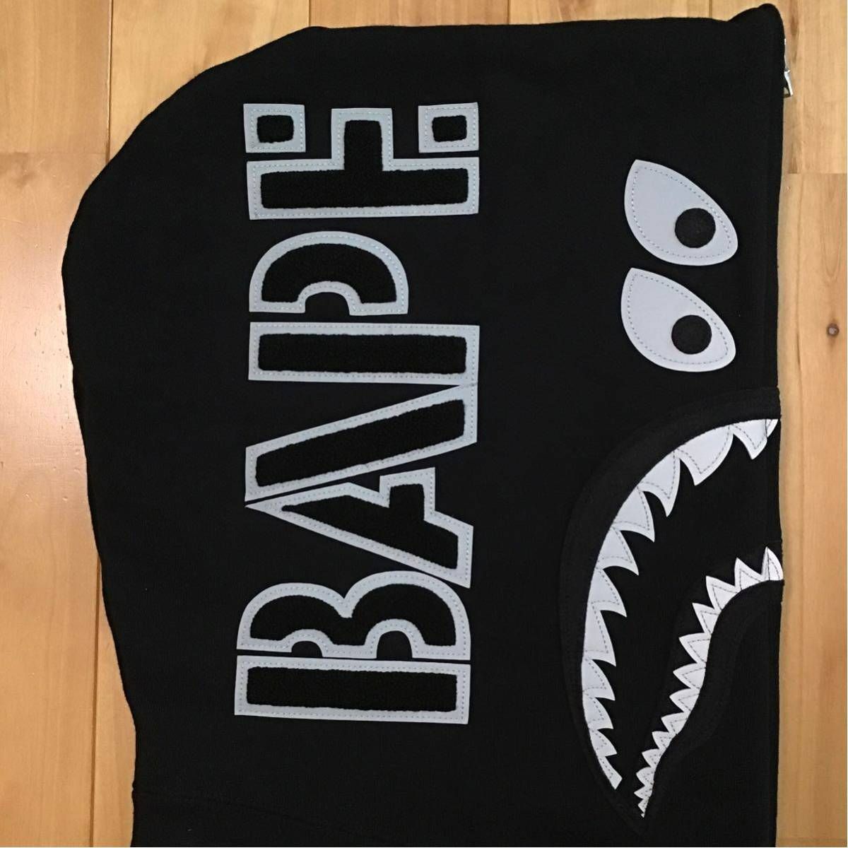 ☆XL☆ BOUNTY HUNTER × BAPE shark full zip hoodie シャーク 