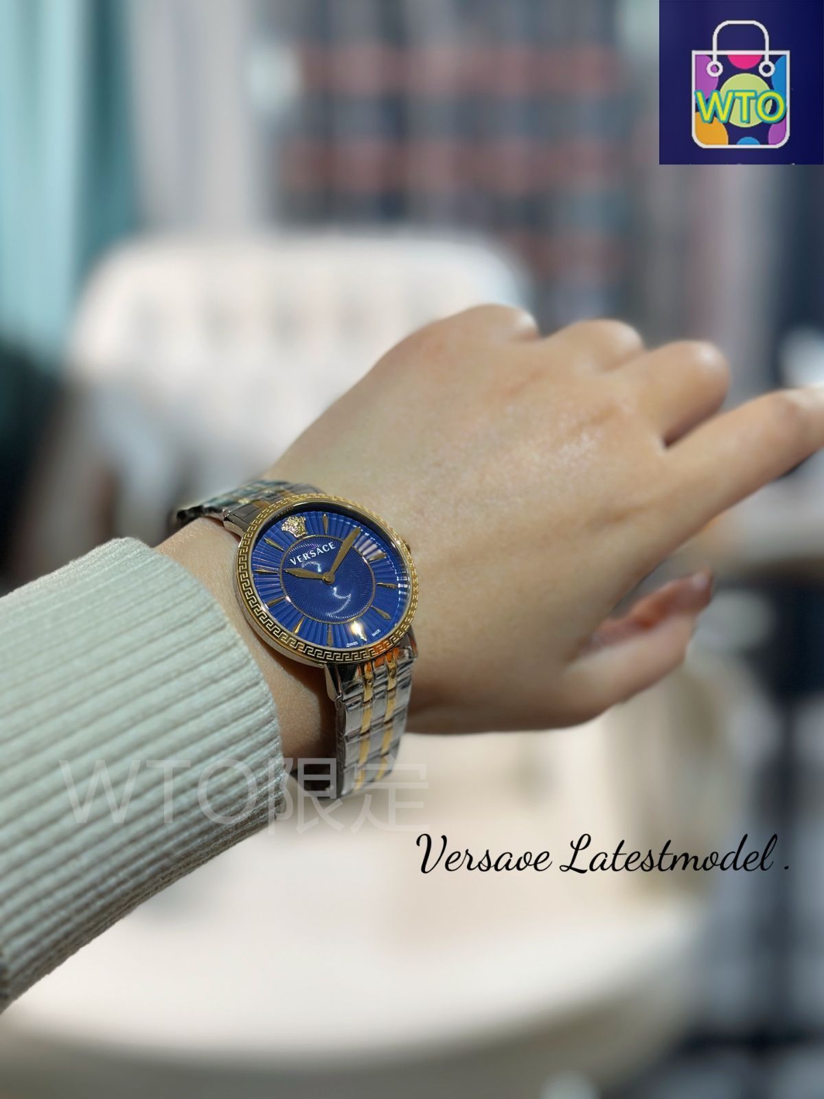 【当店限定】VERSACE GRECA CHIC VE3D00122 レディース 腕時計 Versace Womens Greca Chic Watches | Direct Luxury