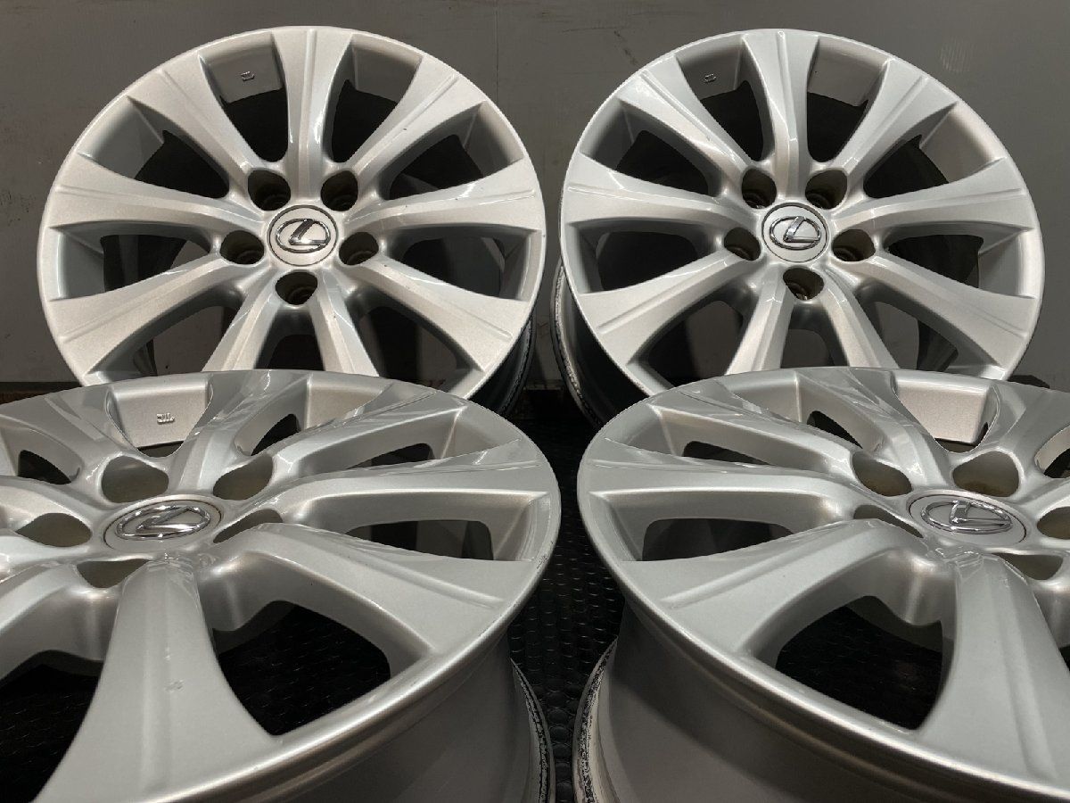 LEXUS GS RC レクサスGS レクサスRC 純正ホイール 17インチ 4本 7.5J5HPCD114.3 45 空気圧センサー付 アルファードにも MHD436MY
