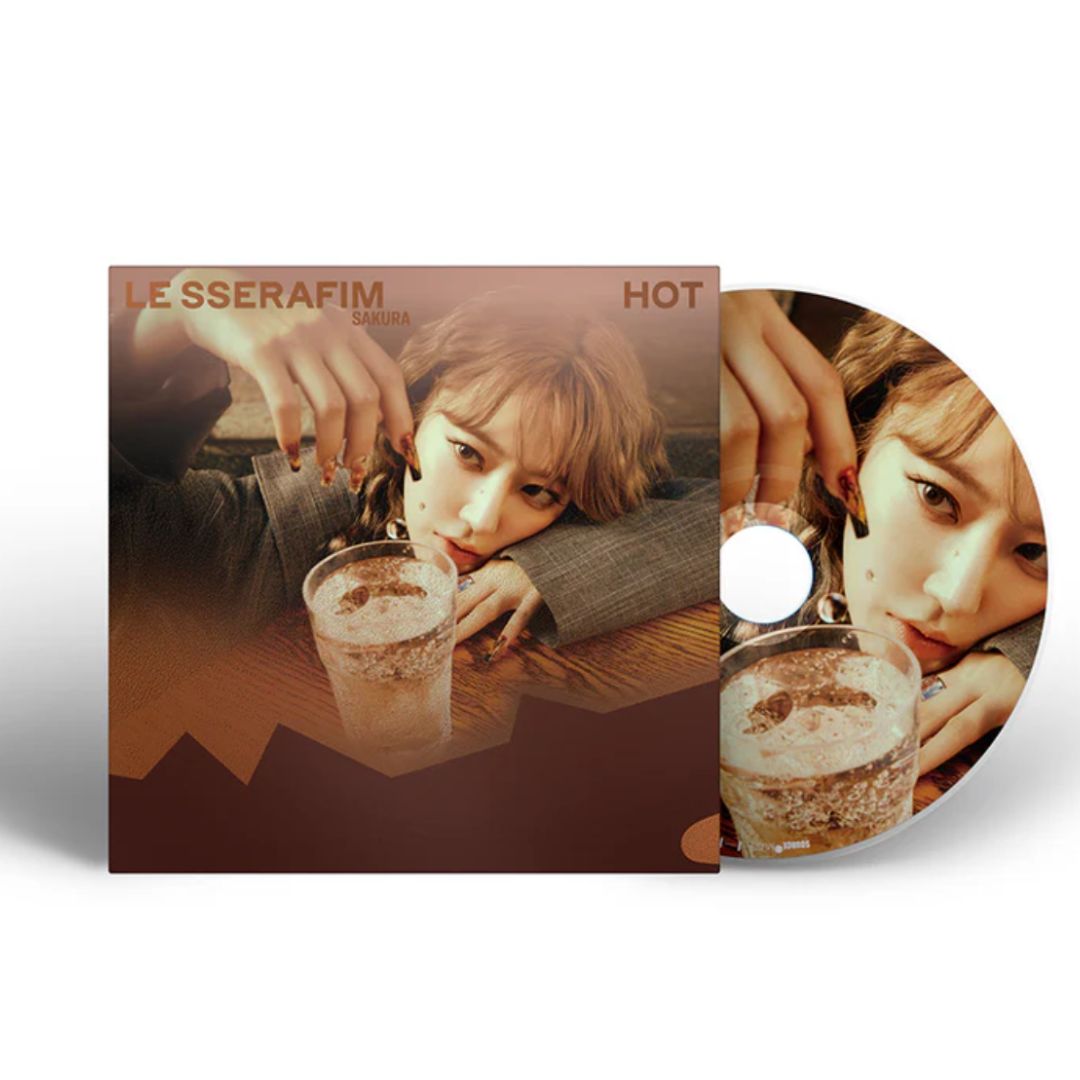 LE SSERAFIM Hot シングルCD サクラ ver. アメリカ限定盤 日本未