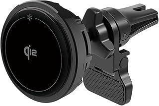 カシムラ Kashimura |Qi2 マグネットワイヤレス充電器 冷却機能 エアコン取り付け 品番 KW-52