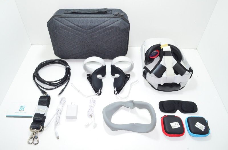 送料無料 オキュラス Oculus Quest 2 128GB オールインワン VRヘッドセット フルセット メタクエスト対応