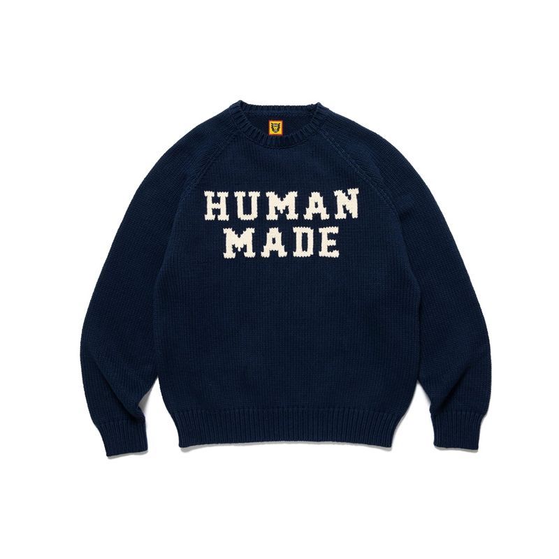 HUMAN MADE BEAR RAGLAN KNIT SWEATER 熊ニット - メルカリ