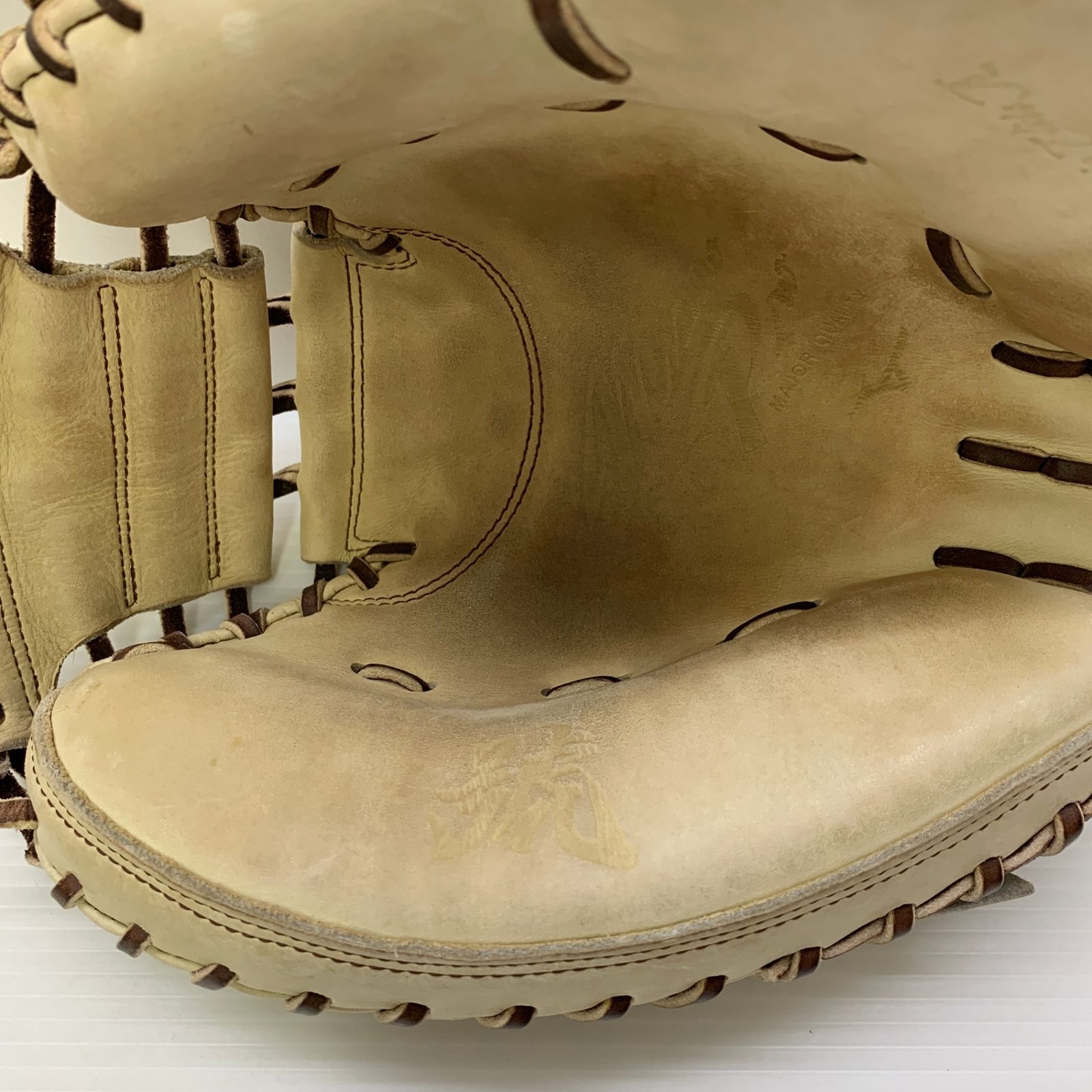 【激レア】ミズノプロ 軟式 投手 グラブ 右投げ用 旧モデル ミズノ MIZUNO ミズノプロ 軟式 大人 一般 キャッチャーミット