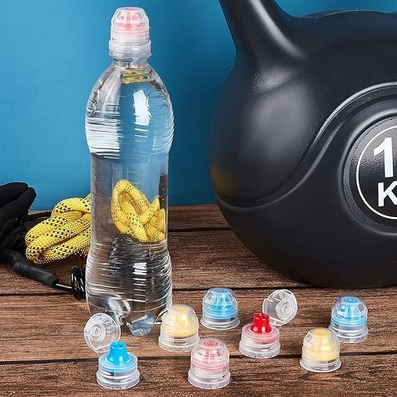 28mm交換用スポーツボトルキャップ3色SET☆ペットボトルキャップ