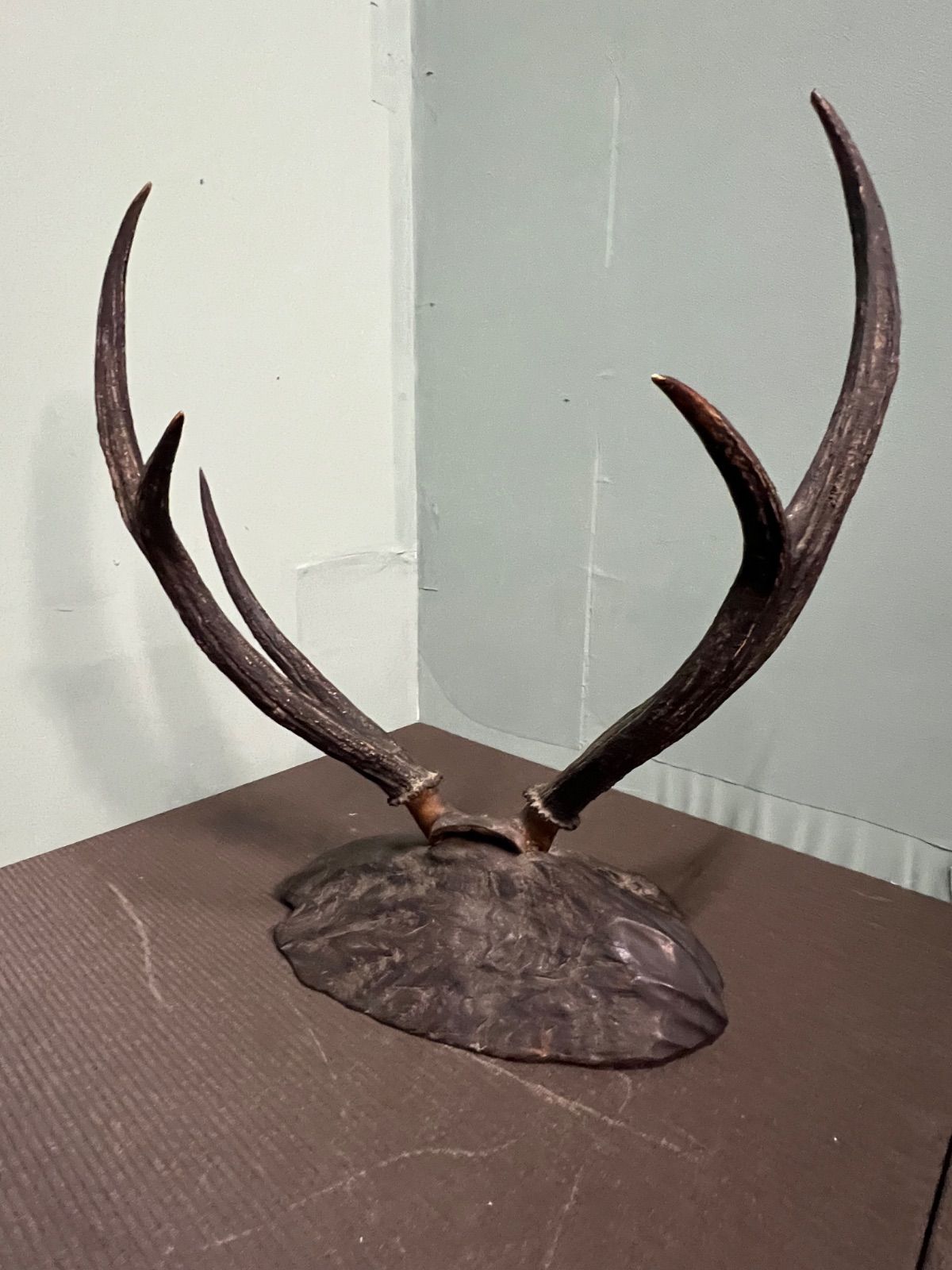 ⭐️稀少❣️美品⭐️】水牛彫刻 角製寿老人像 角製壽老翁人物 中國