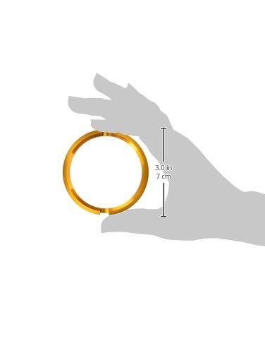 67 mm 59 入り RING CENTRIC ツバ付 HUB アルミ製 ゴールド 協永産業 U 6759 KYO-EI