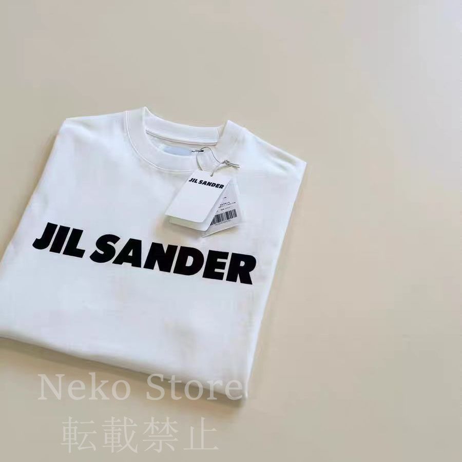 新品 M JIL SANDER 23aw 胸ロゴTシャツ 白 5892 - メルカリ