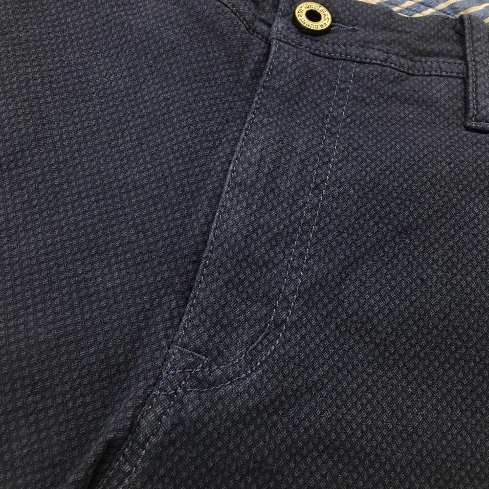 美品　MASTER BUNNY EDITION メンズゴルフパンツ　ネイビー マスターバニー パンツ ネイビー 織生地 メンズ 6(XL) ゴルフ