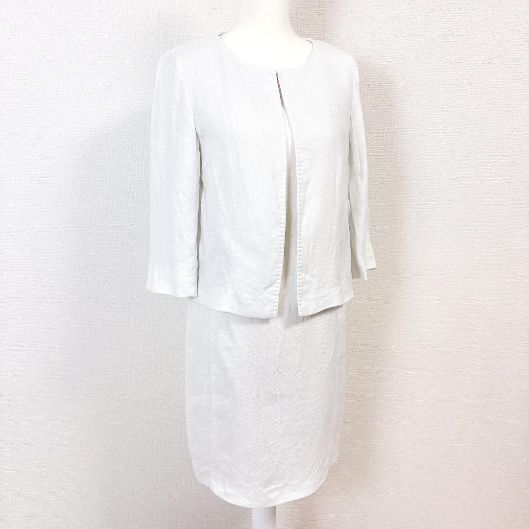 MaxMara ワンピースセットアップ ノー 42 ホワイト