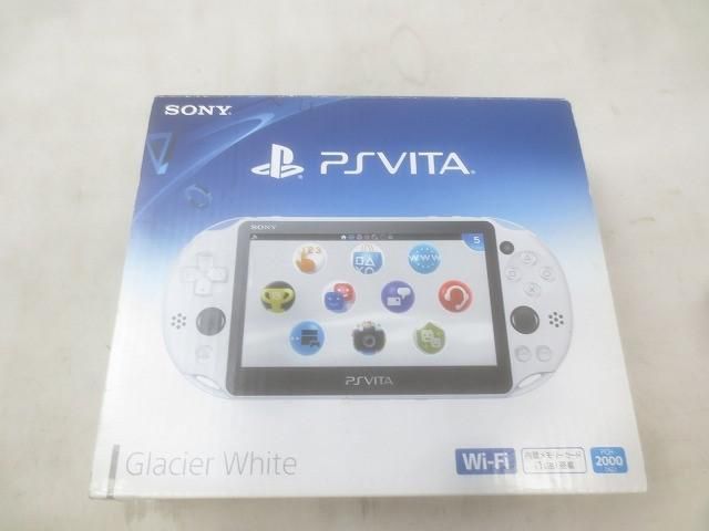 中古品 ゲーム PS Vita 本体 PCH-2000 グレイシャーホワイト