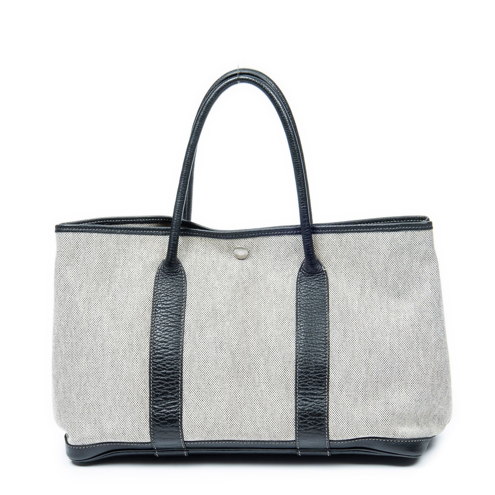 HERMES エルメスガーデンパーティーベージュ|ブラックトワルアッシュA