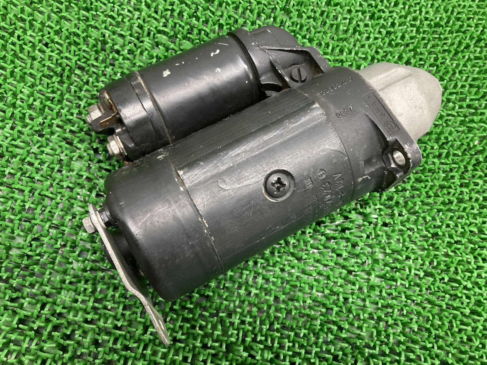 R100RS セルモーター 0001157023 BMW 純正 バイク 部品 ツインサス スターターモーター 機能的問題なし 品薄 車検 Genuine