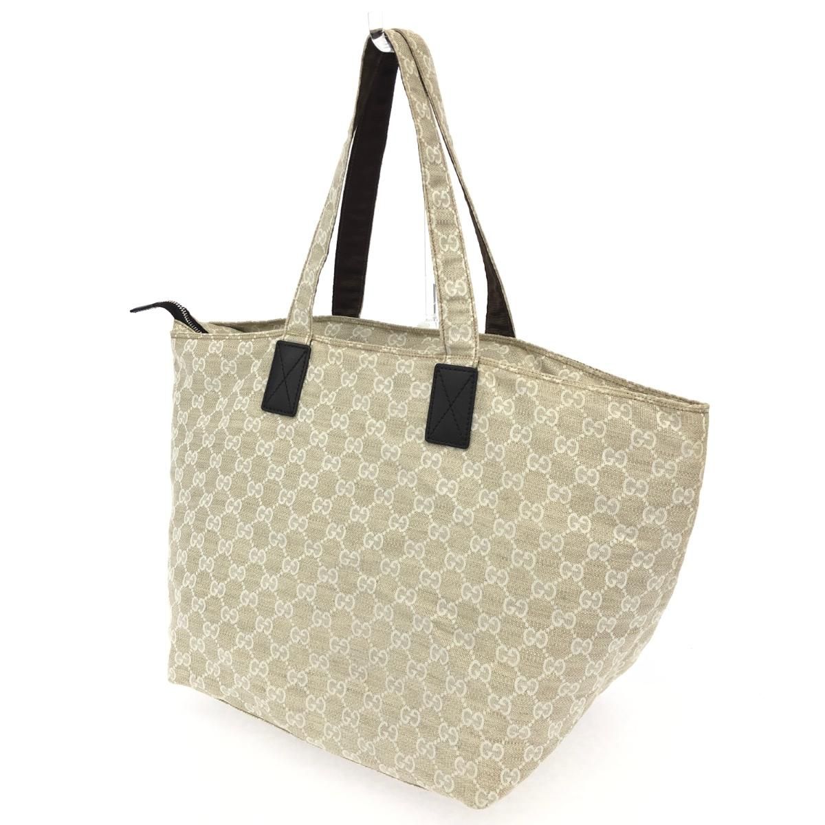 GUCCI グッチ ミュゼオ限定 トートバッグ ベージュ GGキャンバス ユニ