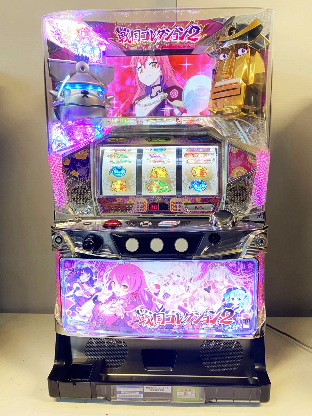 パチスロ　実機　戦国コレクション2 本日の最安値!】戦国コレクション2（戦コレ2） 中古実機の最安値