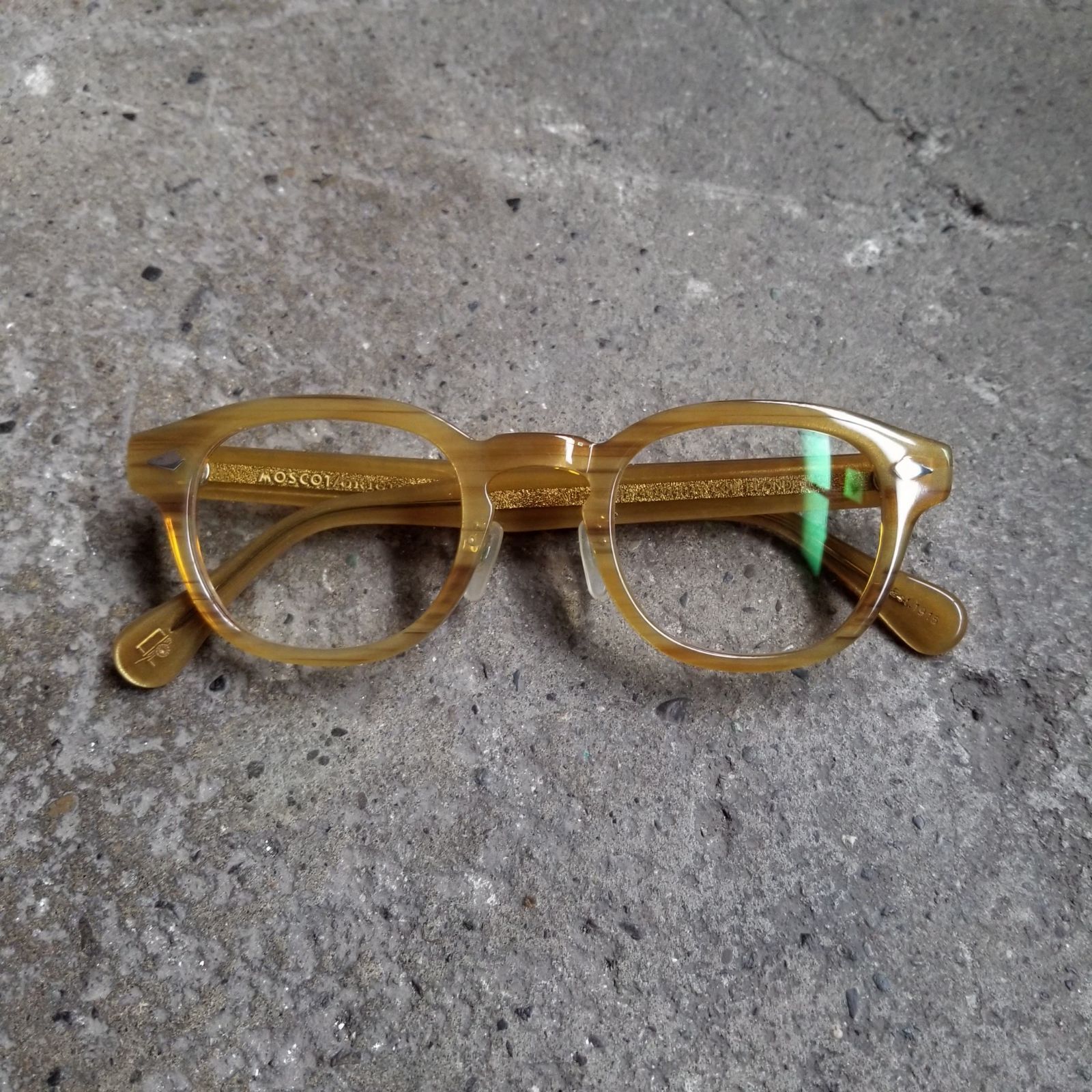 MOSCOT モスコット レムトッシュ ブロンド46 0 MOSCOT LEMTOSH メタル 