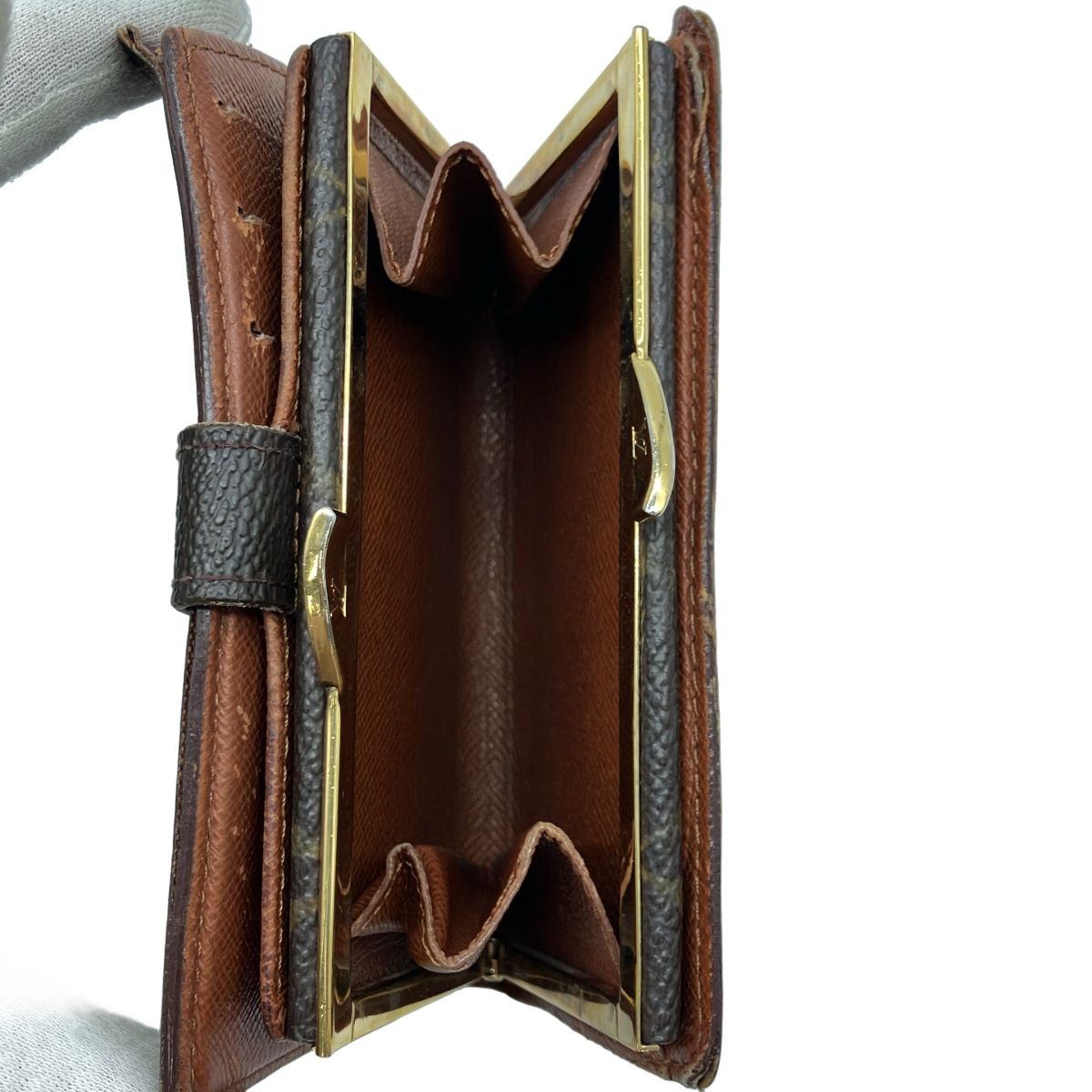 LOUIS VUITTON ルイヴィトン ポルトモネ・ビエ・ヴィエノワ がま口  