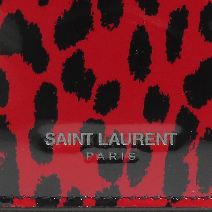 サンローラン SAINT LAURENT コインケース レザー/パテントレザー