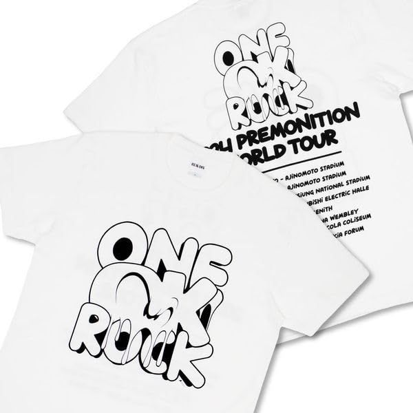 ワンオク　Tシャツ　レア　ホワイト　ワールドツアー 商品詳細ページ | ONE OK ROCK Official web store | 2024 WORLD
