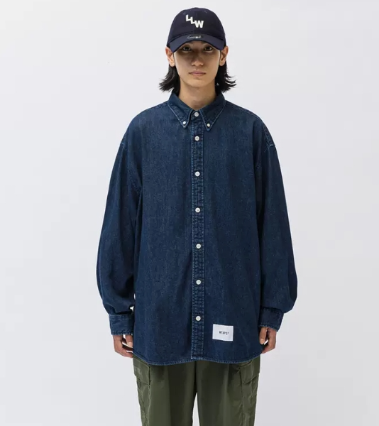 WTAPS BD 04 / LS / COTTON. DENIM  シャツ  232BRDT-SHM03