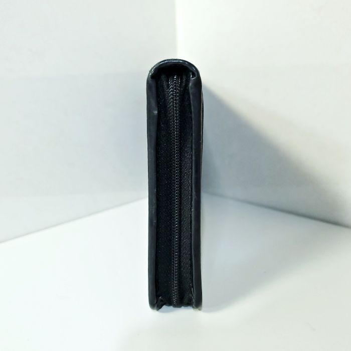 GUCCI グッチ 長財布 バンブー ブラック 黒 ラウンドファスナー 財布