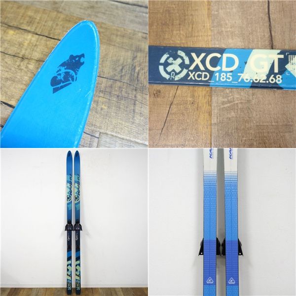 カルフ KARHU XCD GT 185cm ビンディング Rottefella 3pin ウロコ 鱗 うろこ ステップソール テレマークスキー アウトドア カルフ KARHU XCD GT 185cm ビンディング Rottefella 3pin