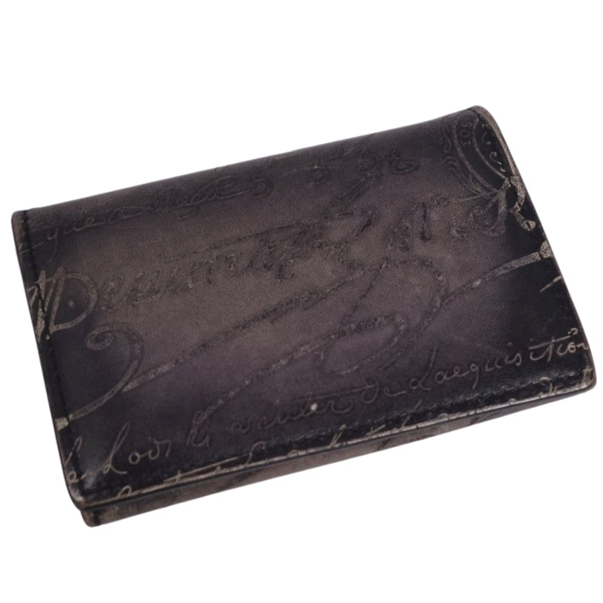 ベルルッティ Berluti カードケース 名刺入れ カリグラフィ レザー