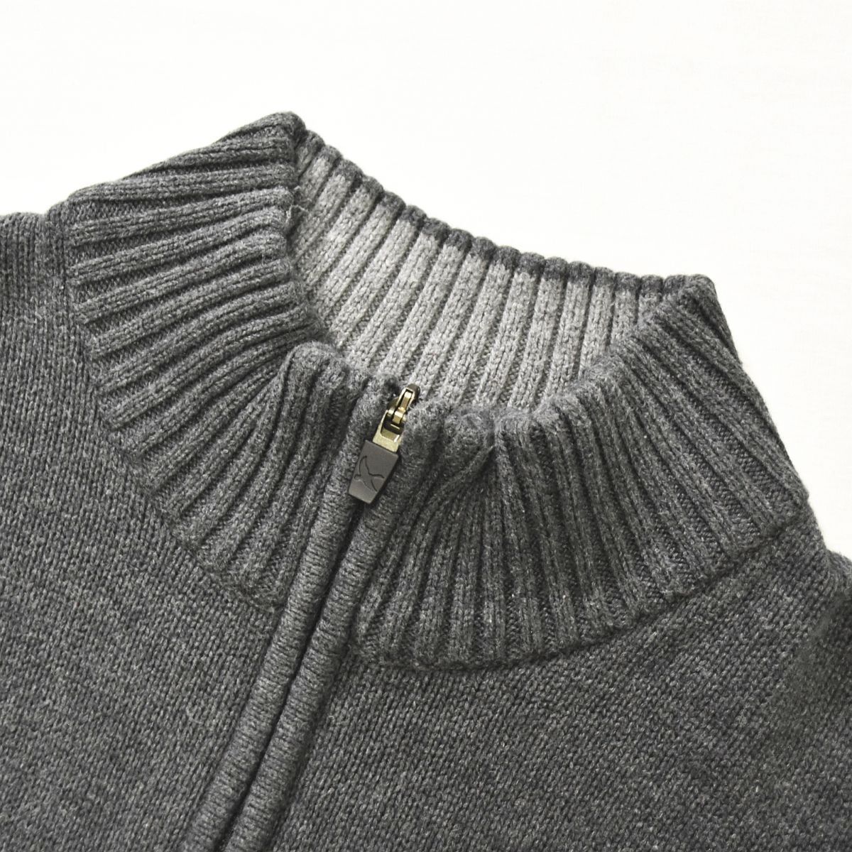 エディーバウアー Eddie bauer ハーフジップ コットンニット