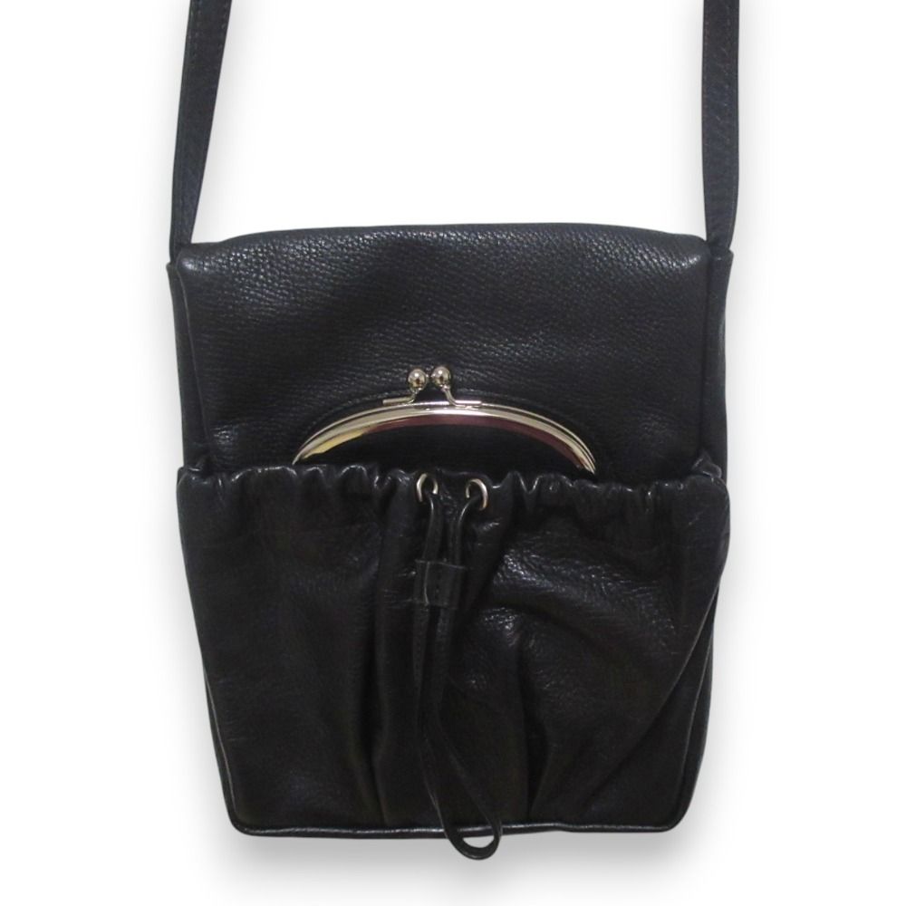 美品 Y's Yohji Yamamoto ワイズ ヨウジヤマモト レザー がま口