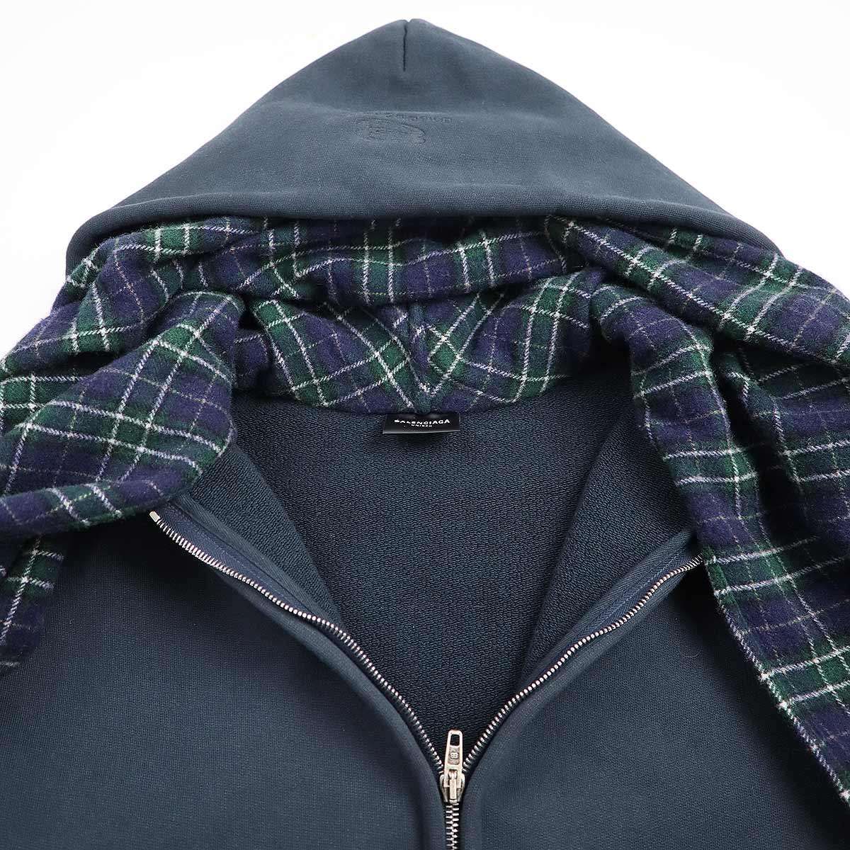 BALENCIAGA バレンシアガ 24AW マフラードッキングジップアップ
