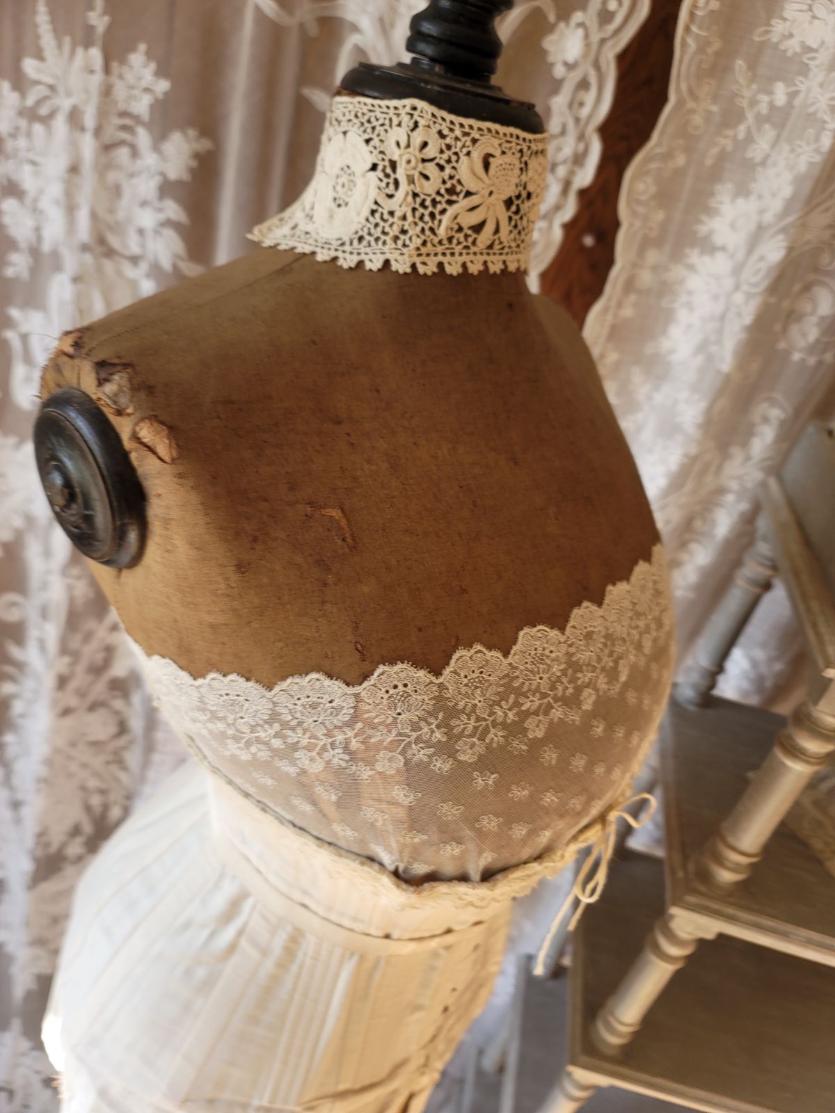 フランスアンティーク トルソー コルセット型 貴重コレクション 超希少