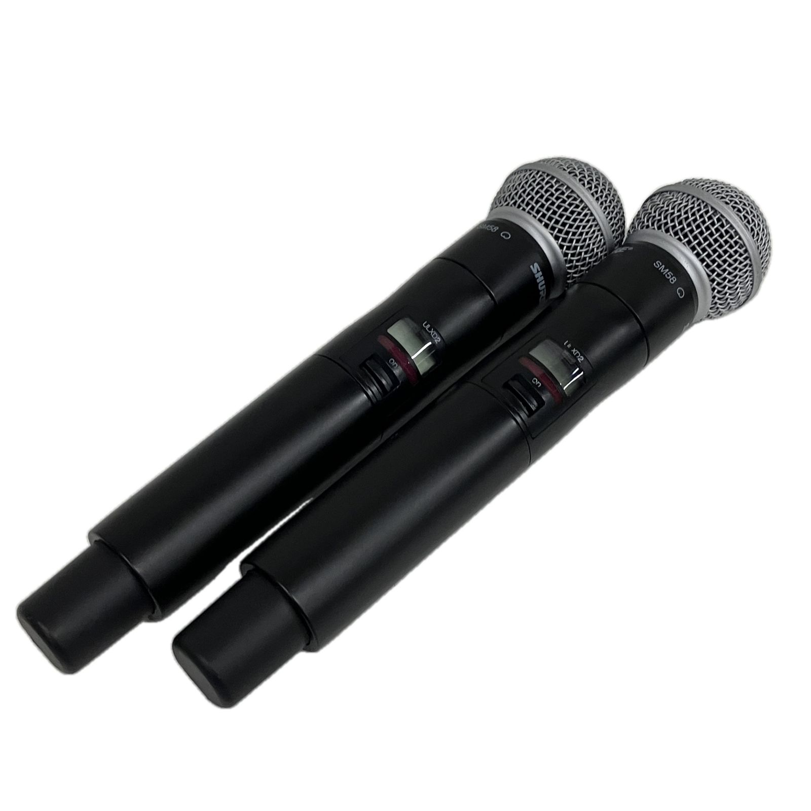 SHURE SM58 ULXD2 ダイナミックマイク 2個セット 音響 機材 SBC200 ワイヤレス用充電器付き シュアー S10557985