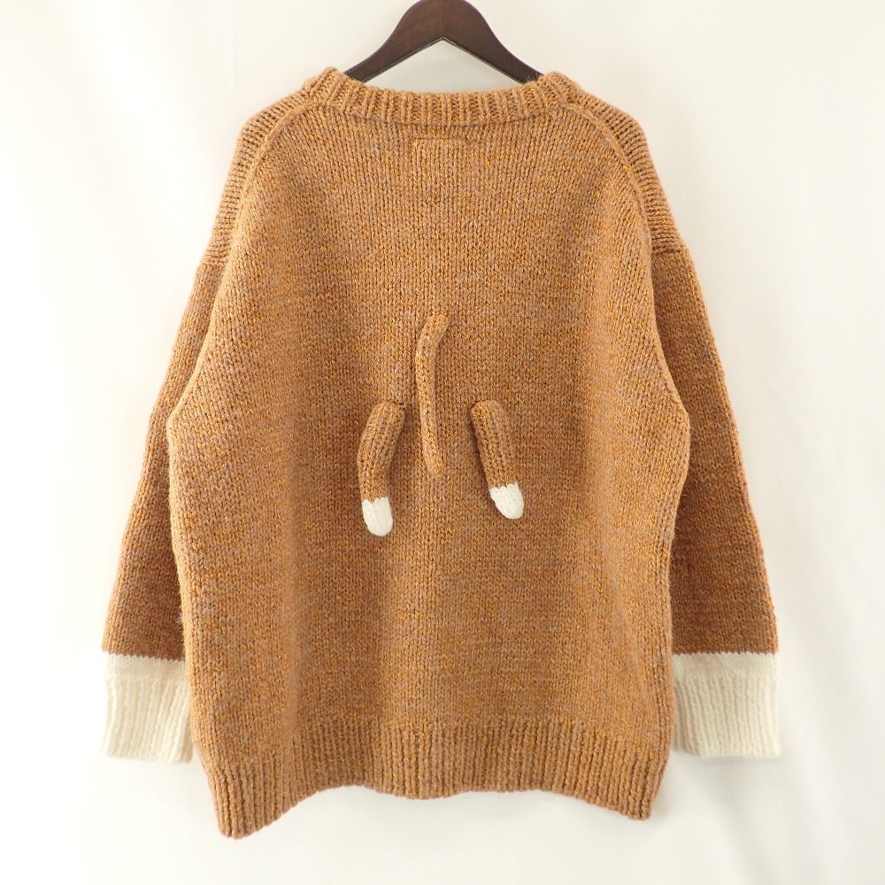 doublet ダブレット 21AW30KN50 STUFFED CAT HAND-KNITTING PULLOVER 猫 ニット セーター M -  メルカリ