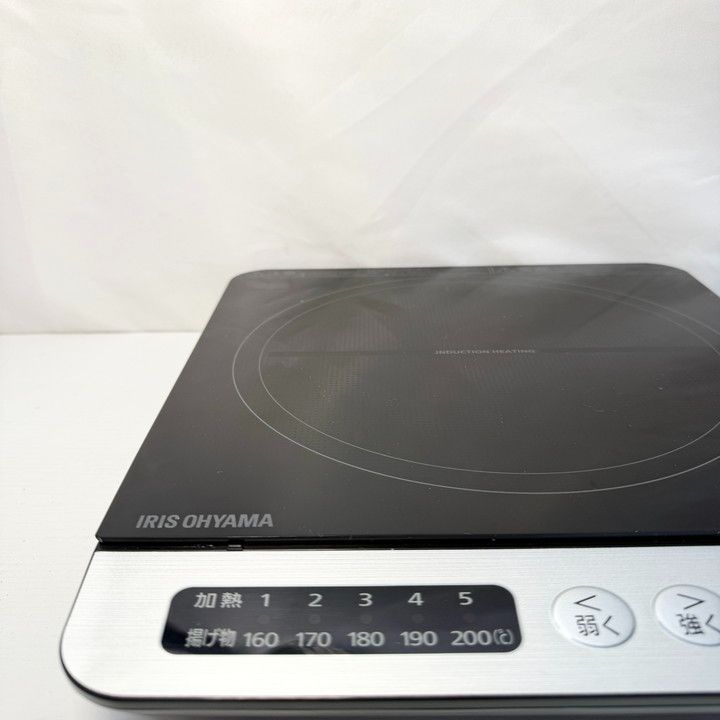 アイリスオーヤマ IHクッキングヒーター IHコンロ 1000W ブラック IHK