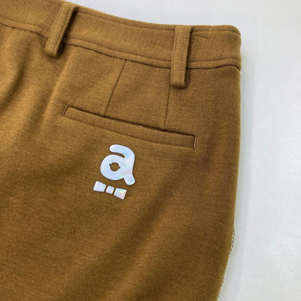 サイズ：36 ARCHIVIO アルチビオ フェイクレザー切替 ニット