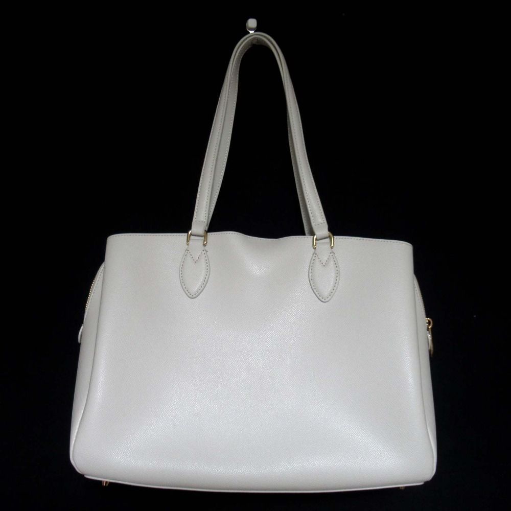 新品同様 FURLA フルラ MINERVA L TOTE ミネルヴァ レザー