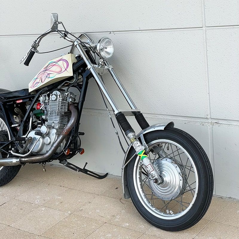 SR400/500用 フロントフォーク 17.5cm ジョイント ペア - メルカリ