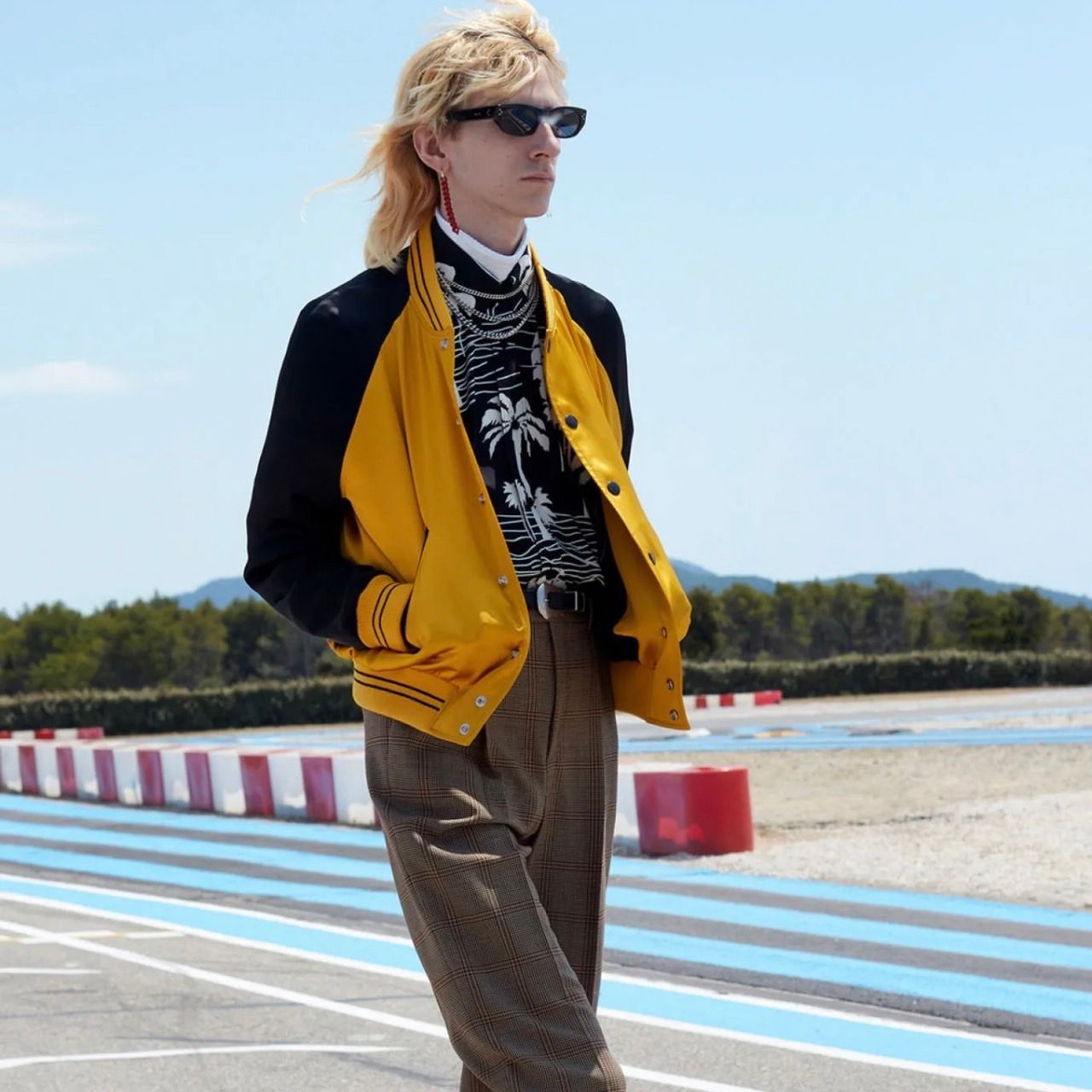 CELINE セリーヌ スタッズロゴテディジャケット 21SS Satin Teddy