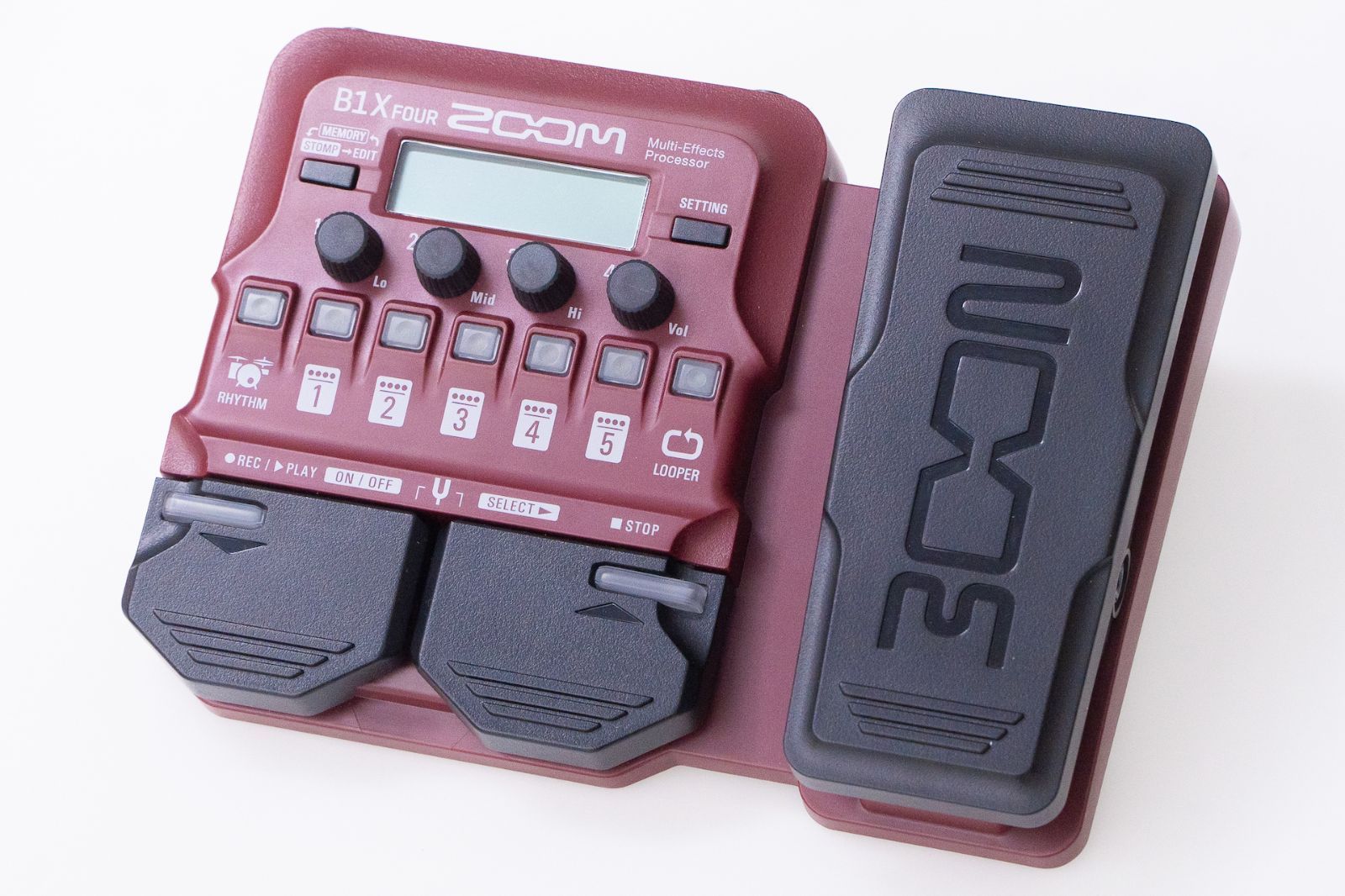 SoundFrog BerialS 紫色 ベースプリアンプ、オーバードライブ 芳醇