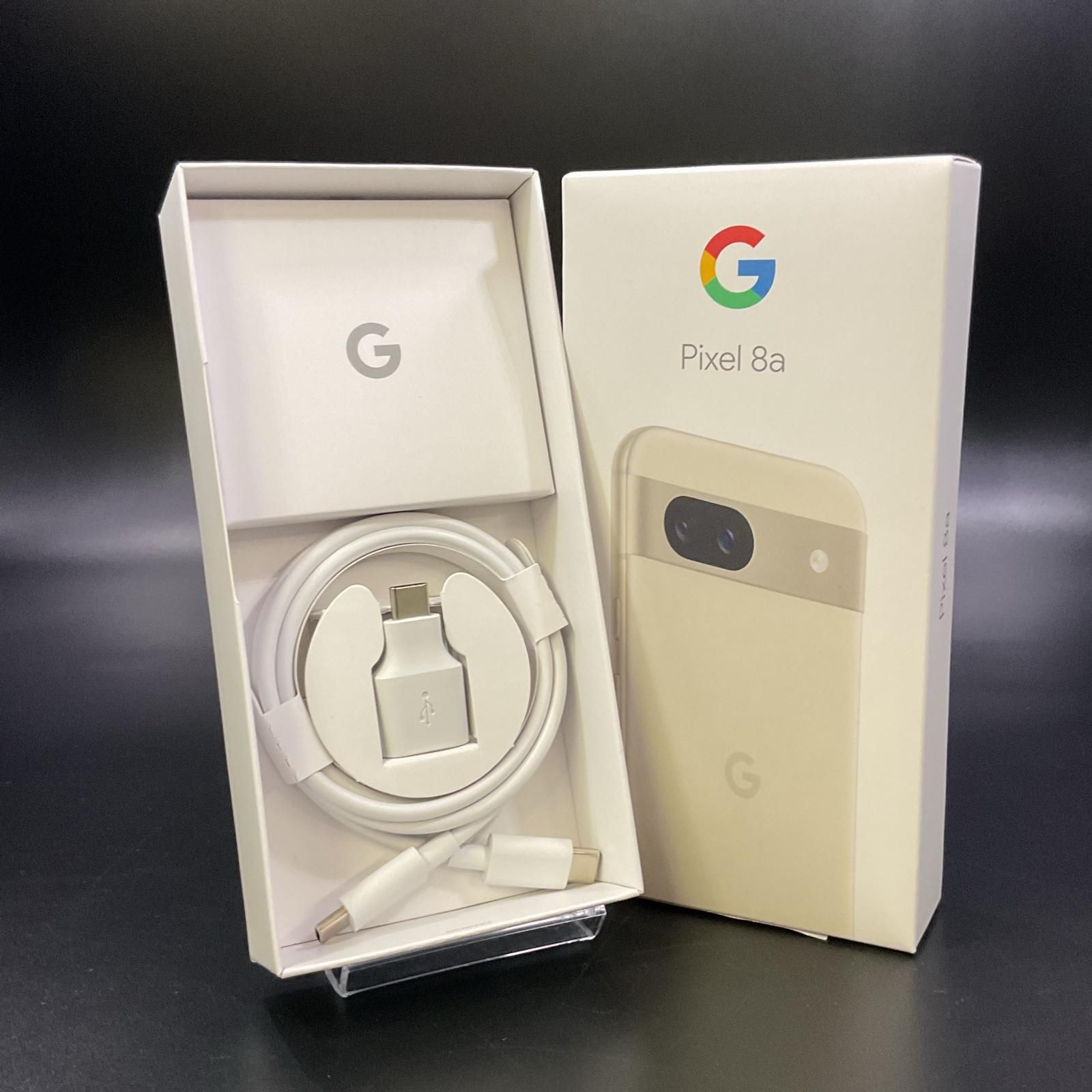 Google Pixel 8a 128GB Porcelain Softbank G576D 白ロム 超美品