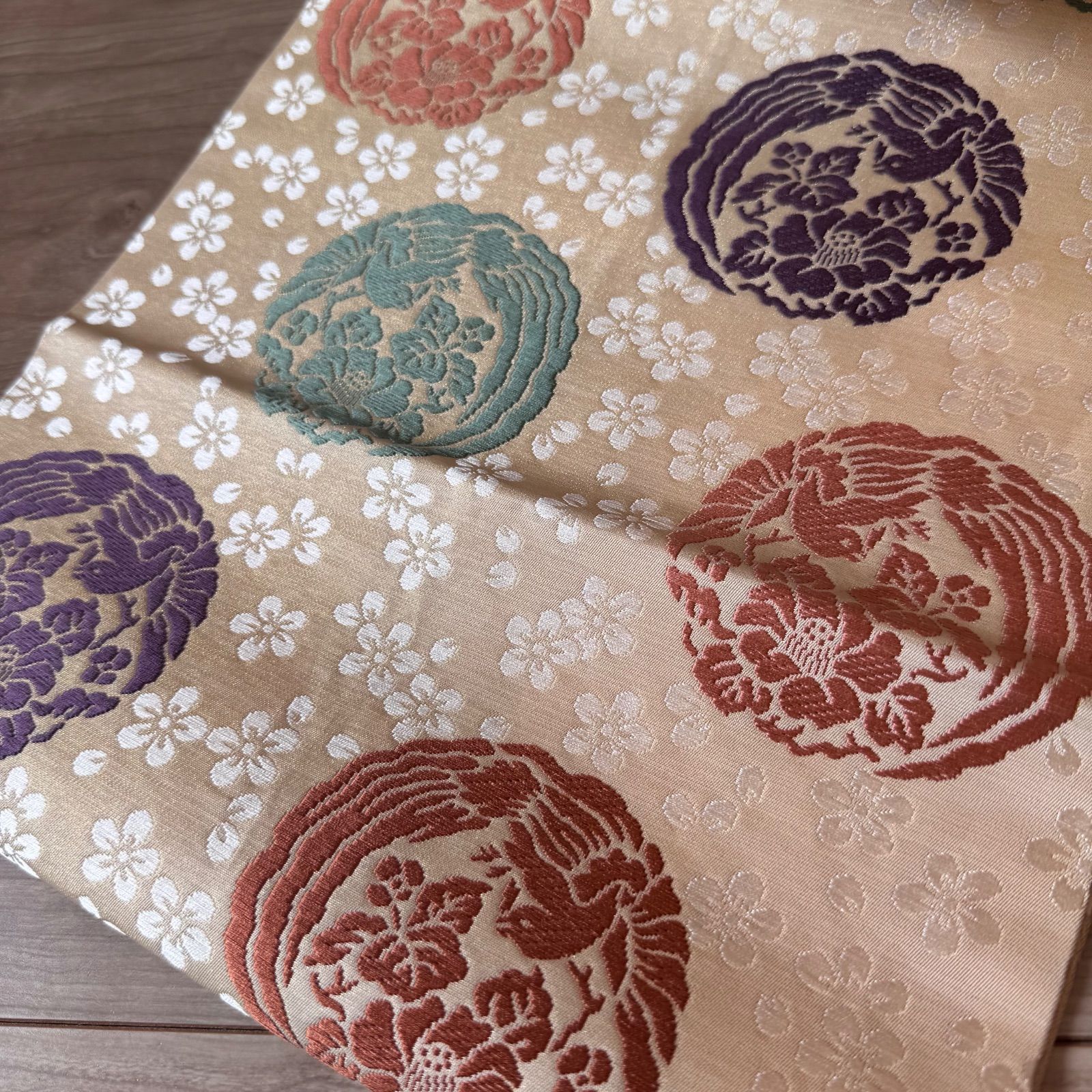 超美品 人間国宝 喜多川俵二 名古屋帯 逸品 極上 着物 正絹 366