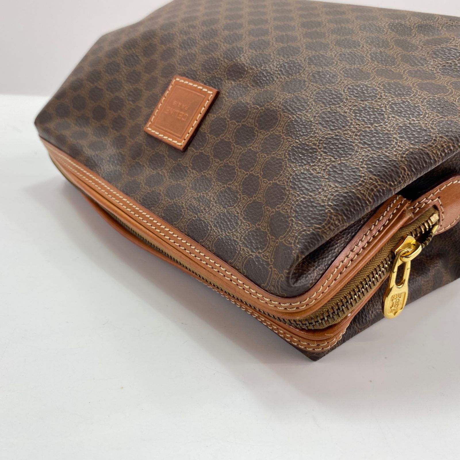 セリーヌ マカダム柄ポーチ♪ 楽天市場】【バッグ】CELINE セリーヌ マカダム柄 ブラゾン柄