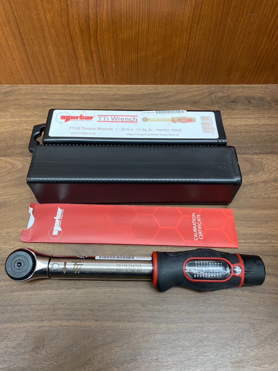 Norbar TTi20 トルクレンチ 1-20N m 1|4” 13648