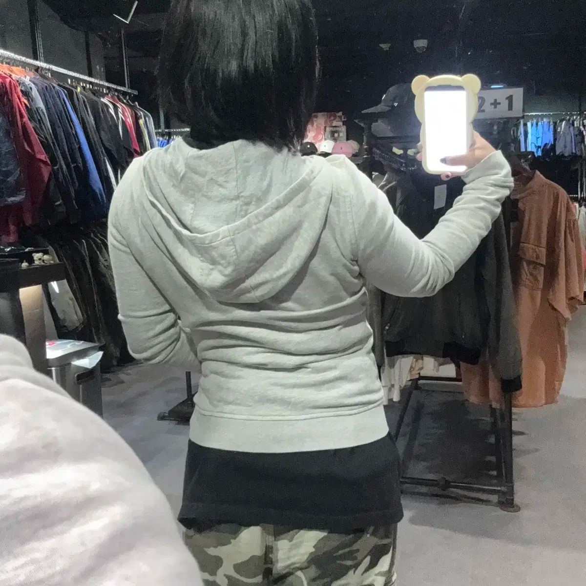 417 TOMMY HILFIGER Tommy Hilfiger トミーヒルフィガー レディース ジップアップパーカー フード付き グレー CAMPINGPARCCENTRAL_COM