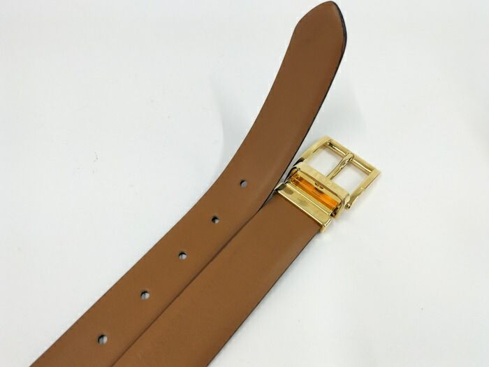 【美品】【激レア】FENDI セレリア　ゴールド金具　ベルト　メタリックブラウン 美品】【激レア】FENDI セレリア ゴールド金具 ベルト