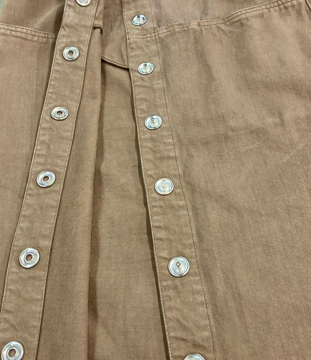 フロントボタンスカート レディース